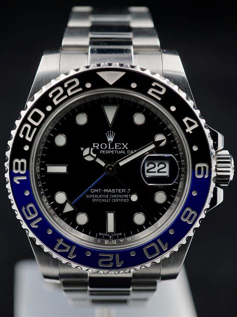 rolex batman ref 116710.